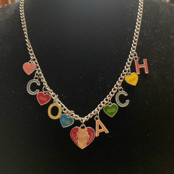 Vintage Coach Charm Necklace - Picture 1 of 6